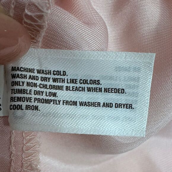 GAP BabyGAP Pink and Red‎ Satin Layered Dress, SIZE 3T - Picture 8 of 9